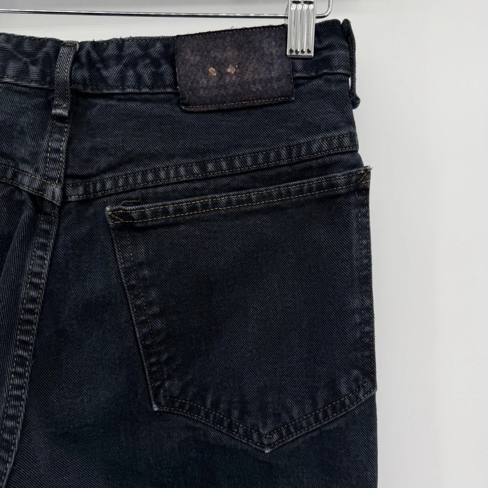 Marithe Francois Girbaud Jeans Women 9/10 (27x30) Black VTG High Rise Tapered
